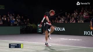 Tennis drives Andrey Rublev crazy! Moments of frustration and anger at the Paris Masters 2024