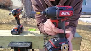 Skil Brushless VS Ridgid Octane Impact Driver Comparison...