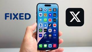 X (Twitter) Will Not Load on iPhone (FIXED)