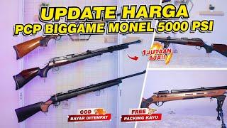 UPDATE HARGA Dan ULAS TUNTAS SENAPAN BIGGAME MONEL 5000 PSI 1 JUTAAN  !!!