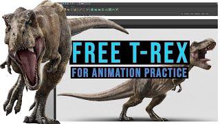 Free Detailed T-Rex 3D Model