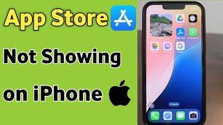 app store not showing on iphone | app store nahi dikh raha hai | appstore messing