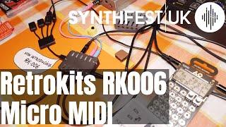 SYNTHFEST 2019 - Retrokits RK006 Micro MIDI Router