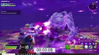 FORTNITE SAVE THE WORLD MSK DUO WORLD RECORD ATTEMPT 4 mins 49 secs PERSONAL BEST NO DAMAGE GLITCH!!