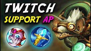 ¡¡TWITCH AP SUPPORT ES UN INCORDIO PARA LOS RIVALES EN WILD RIFT!!