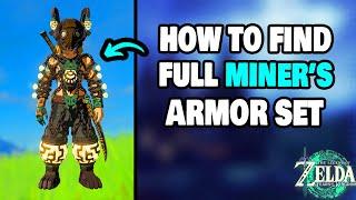 How To Find The FULL Miner's Armor Set in Zelda Tears of the Kingdom (STEP-BY-STEP)