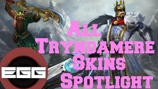 All Tryndamere Skins Spotlight | League of Legends Skin Review