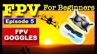 EP 5 - FPV FOR BEGINNERS - Recommend FPV Goggles for Beginners.