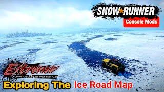 Exploring The Ice Road Map In Snowrunner Phase 7 Update