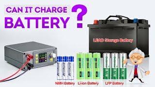 Can RD DP and DPS DC POWER SUPPLY charge  batteries