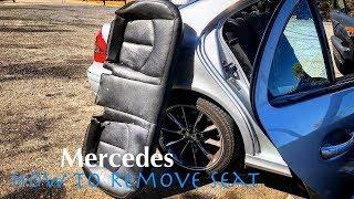 Remove Rear Seat on Mercedes | CarMAN