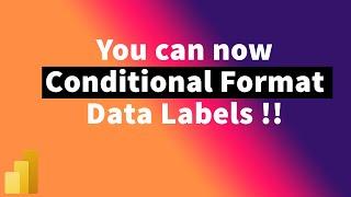 New Feature in PowerBI lets you format labels conditionally | MiTutorials