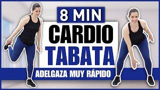 CARDIO TABATA PARA ADELGAZAR RÁPIDO | IDEAL PARA BAJAR DE PESO RAPIDAMENTE | NatyGlossGym