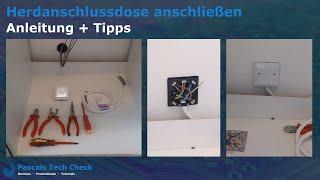 Herdanschlussdose anschließen / anklemmen || Anleitung + Tipps (400V 5 Adern) | Anschlussdose E-Herd