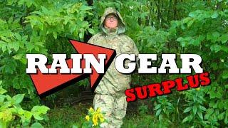 MTP British Military SurplusMulti-Terrain PatternRain Gear