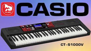 Casio CT-S1000V - синтезатор, который поёт! Новинка 2022!