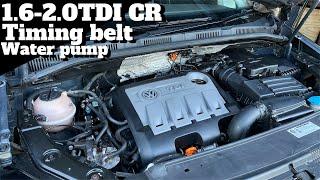 Replacing Your Vw 1.6/2.0 TDI CR timing belt & water pump