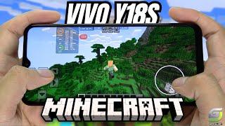 Vivo Y18s test game Minecraft | Helio G85