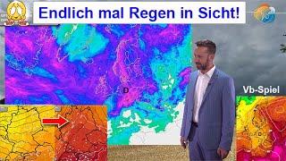 Heute Kälte-Tal. Bald Wechsel von heiß auf kühl. Viel Niederschlag! Wettervorhersage 03.-12.07.2024.