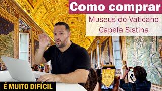 [MAIS BARATO NO SITE OFICIAL] Como comprar o ingresso dos Museus do Vaticano e Capela Sistina