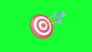Target Green Screen Video - Stock Video Footage - No Copyright Animated Videos