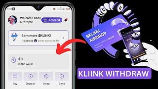 Klink Airdrop - How To Withdraw KLINK Coin To Exchange? | KLINK Airdrop Withdraw?