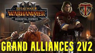 GRAND ALLIANCES 2v2 Tournament #2 | Total War Warhammer 3 Multiplayer