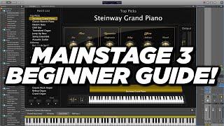 MainStage 3 for Worship EXPLAINED IN UNDER 10 MINUTES! Beginner Setup Guide