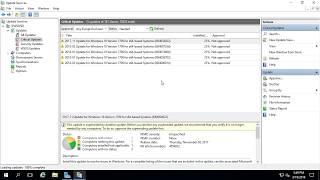 How to Approve WSUS Updates