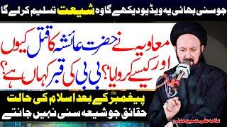 Hazrat Ayesha Ka Qatal Kese Huwa | Apki Qabar Kahan Hai | Allama Ali Hussain Madni | Al Zamin Tv