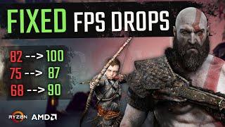 God of War - How to FIX FPS DROPS with AMD GPUs (DXVK Windows)