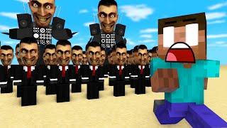 Minecraft Mobs : TOILET MULTIVERSE 01 - ARMY OF CAMERA - Minecraft Animation