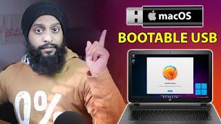 How To Create macOS Bootable USB Installer in Windows 11