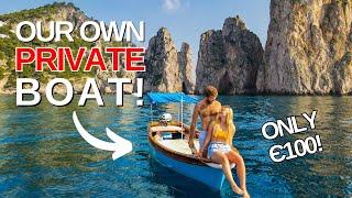 PERFECT Day Trip to Capri, Italy: Self Guided Capri Boat Tour!