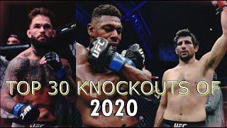TOP 30 | BEST UFC KNOCKOUTS OF 2020 (HD)