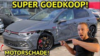 "VOLKSWAGEN GOLF 8 GTI" SCHADEAUTO GEVONDEN OM TE MAKEN!