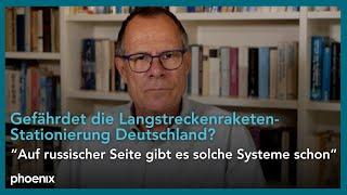 NATO: Thomas Wiegold ("Sicherheitshalber") zur Stationierung von Langstreckenraketen in Deutschland