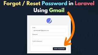 How to make Forget / Reset Password in Laravel