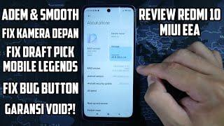 BEDA BANGET, ADEM & SMOOTH!! Review Redmi 10 di ROM EEA/Eropa | Banyak Bug yang ke Fix