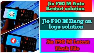 Jio F90M Hang on logo / Restart Problem Solution || Lyf F90m jio phone auto restart problem solution