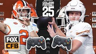 Clemson Tigers vs. Texas Longhorns | 2024 CFP | College Football 25 Simulation