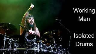 Mike Portnoy Working Man Isolated Drums