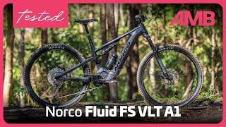 TESTED: 2022 Norco Fluid FS A1 VLT e bike review by AMB Magazine