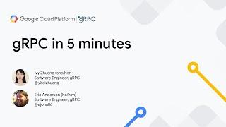 gRPC in 5 minutes | Eric Anderson & Ivy Zhuang, Google