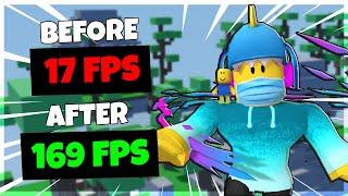 How To FIX LAG & BOOST YOUR FPS in ROBLOX! (2021)