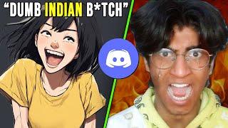 INDIAN VS RACIST EGIRLS ON DISCORD VOICE CALL