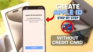 How to Create a New Apple ID on iPhone 15's! [Setup Step by Step]