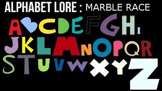 The Alphabet Lore Eliminations Marble Race in Algodoo