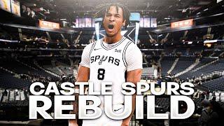 5-YEAR STEPHON CASTLE SPURS REBUILD! NBA 2K24