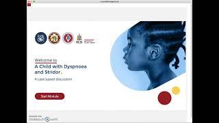 Pan-African Paediatric Surgery E-Learning Platform Demonstration